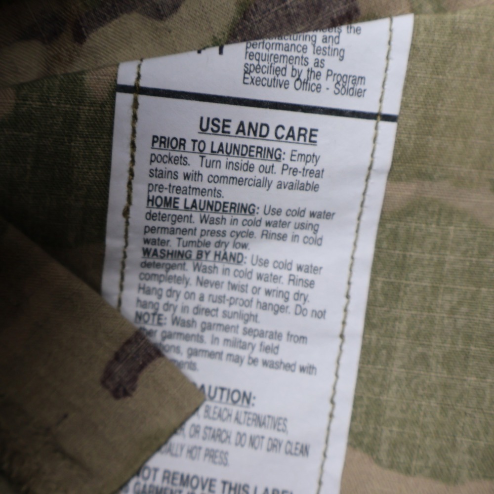 Military Pants Men Medium Camo Multicam Classic Cargo Long Flame Resistant 33x35 - Picture 9 of 12
